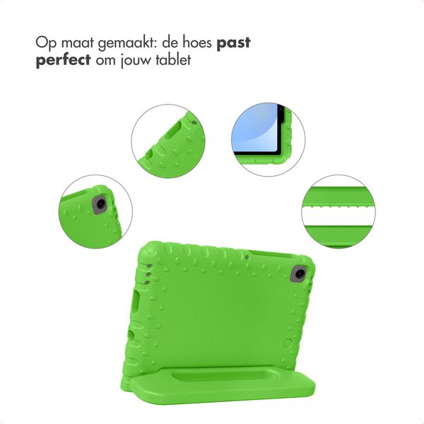 imoshion Kidsproof Backcover met handvat Samsung Galaxy Tab A11 / A9 8.7 inch - Groen