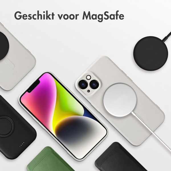 imoshion Color Backcover met MagSafe Apple iPhone 14 - Beige