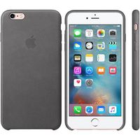 Apple Leather Backcover Apple iPhone 6(s) Plus - Storm Grey