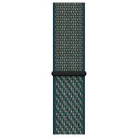 Apple Nike Sport Loop Band Apple Watch Series 1-10 / SE / Ultra (2) - 42/44/45/46/49 mm - Hyper Crimson / Neptune Green