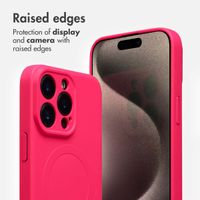 imoshion Colour Back Cover with MagSafe Apple iPhone 16 Pro Max - Neon Pink