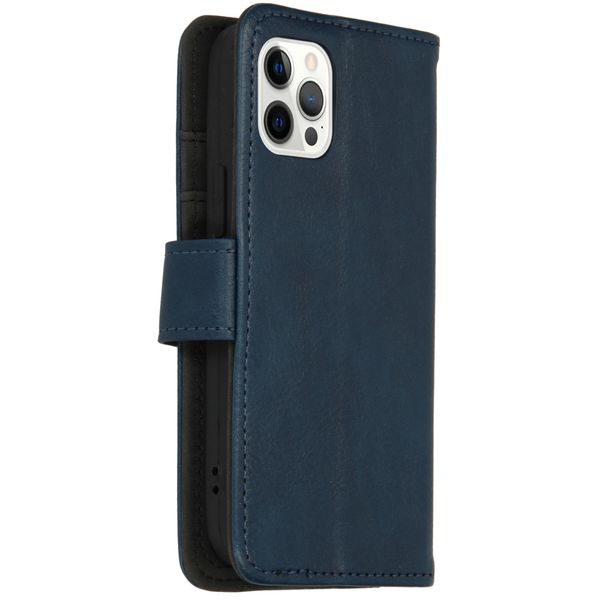 imoshion Luxe Bookcase iPhone 12 Pro Max - Donkerblauw