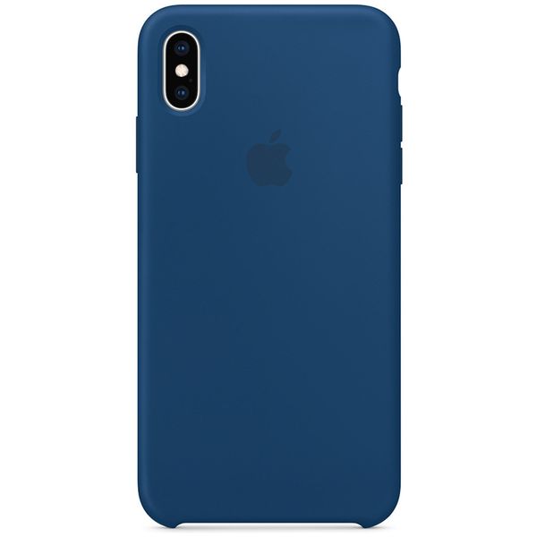 Apple Silicone Backcover iPhone Xs Max - Blue Horizon