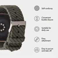 imoshion Corduroy strap Apple Watch | 38/40/41/42 mm - Green