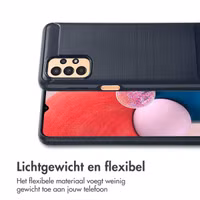 imoshion Brushed Backcover Samsung Galaxy A13 (4G) - Donkerblauw