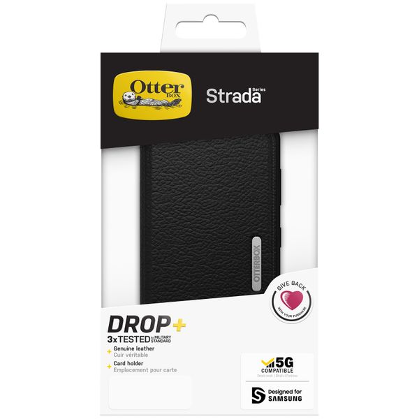 OtterBox Strada Bookcase Samsung Galaxy S21 - Zwart