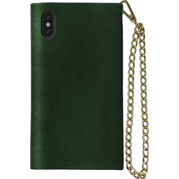 iDeal of Sweden Mayfair Clutch Velvet iPhone Xs Max