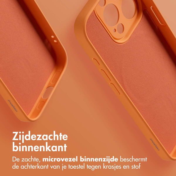imoshion Color Backcover met MagSafe Apple iPhone 15 Pro - Neon Orange