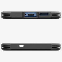 Spigen Tough Armor Backcover MagSafe Samsung Galaxy S25 - Zwart