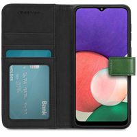 imoshion Luxe Bookcase Samsung Galaxy A22 (5G) - Groen