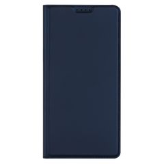 Dux Ducis Slim Softcase Bookcase Xiaomi Redmi Note 14 (4G) - Donkerblauw