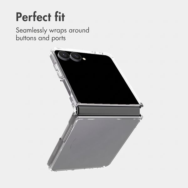 Accezz Xtreme Impact Back Cover Samsung Galaxy Z Flip 8 - Transparent
