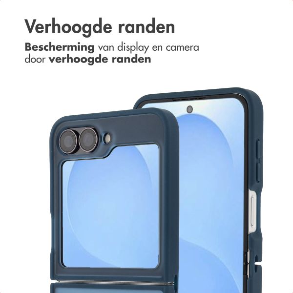 imoshion Color Guard Backcover met MagSafe Samsung Galaxy Z Flip 7 FE - Donkerblauw