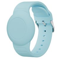 imoshion AirTag Kinderarmband - Houder voor Apple AirTag - One Size - Denim Blue