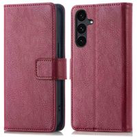 imoshion Luxe Bookcase Samsung Galaxy S25 FE - Bordeaux