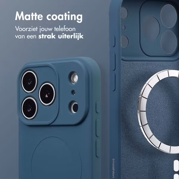 imoshion Color Backcover met MagSafe Apple iPhone 17 Pro Max - Donkerblauw