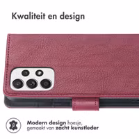 imoshion Luxe Bookcase Samsung Galaxy A52(s) (5G/4G) - Bordeaux