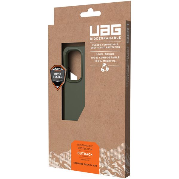 UAG Outback Backcover Samsung Galaxy S20 - Groen