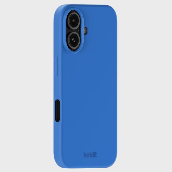 Holdit Silicone Case iPhone 16 - Sky Blue