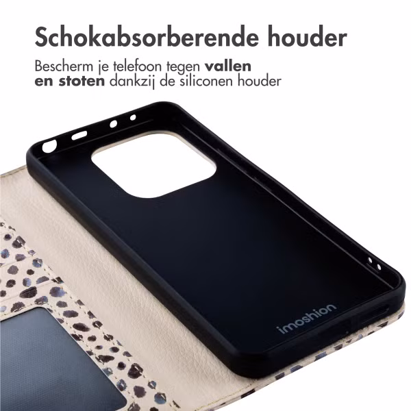 imoshion Design Bookcase Xiaomi Redmi Note 14 (4G) - Black And White Dots