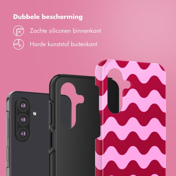 Selencia Vivid Backcover Samsung Galaxy A26 - Wave Vibes Lipstick