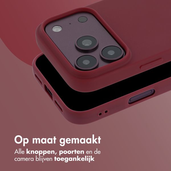 imoshion Color Backcover Apple iPhone 18 Pro / 17 Pro - Bordeaux