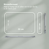 Selencia Puffy Laptop hoes 15-16 inch - Laptopsleeve - Sage Green