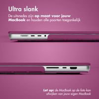 imoshion Hard Cover MacBook Pro 14 inch (2021 / 2023 M3 chip / 2024 M4 chip) - A2442 / A2779 / A2918 / A3112 / A3185 / A3401 - Bordeaux