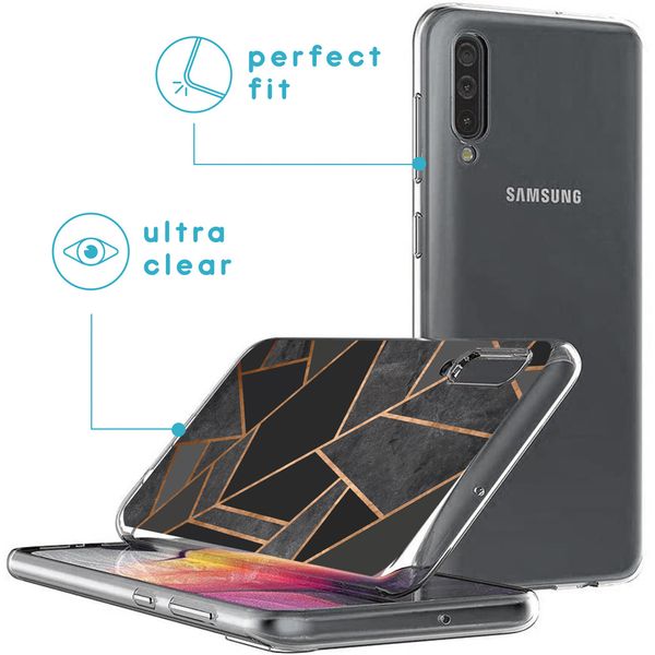 imoshion Design hoesje Samsung Galaxy A50 / A30s - Black Graphic
