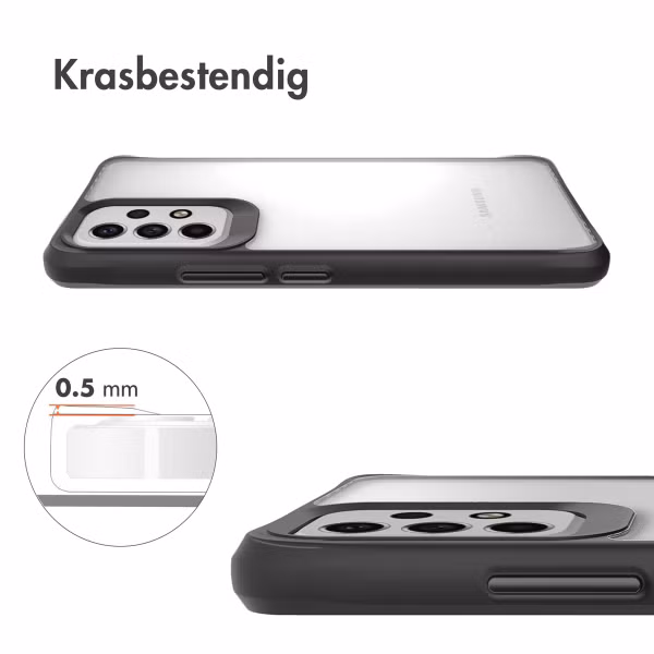 imoshion Rugged Hybrid Case Samsung Galaxy A53 - Zwart