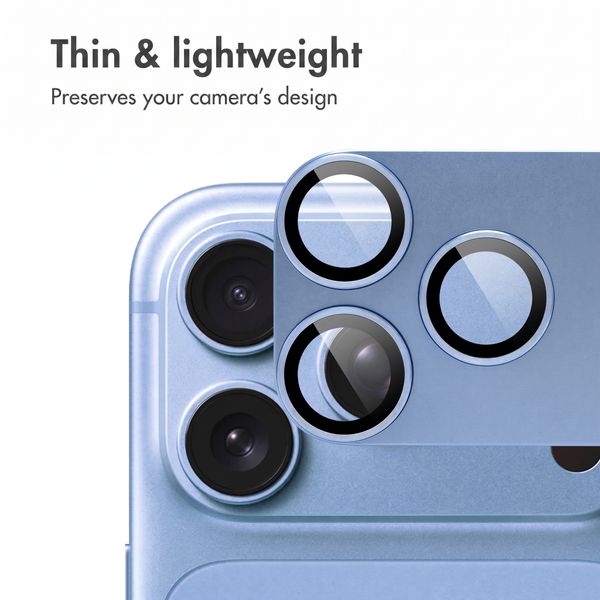 imoshion Camera Protector Glass 2-pack Apple iPhone 18 Pro / 17 Pro - Light Blue