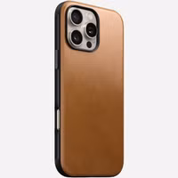 Nomad Modern Leather Case met MagSafe Apple iPhone 16 Pro Max - English Tan