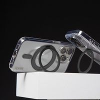 CARE by PanzerGlass Kickstand Case MagSafe Apple iPhone 16 Pro Max - Zwart