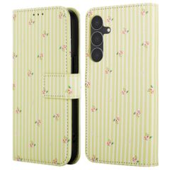 imoshion Design Bookcase Samsung Galaxy S25 FE - Garden Stripes