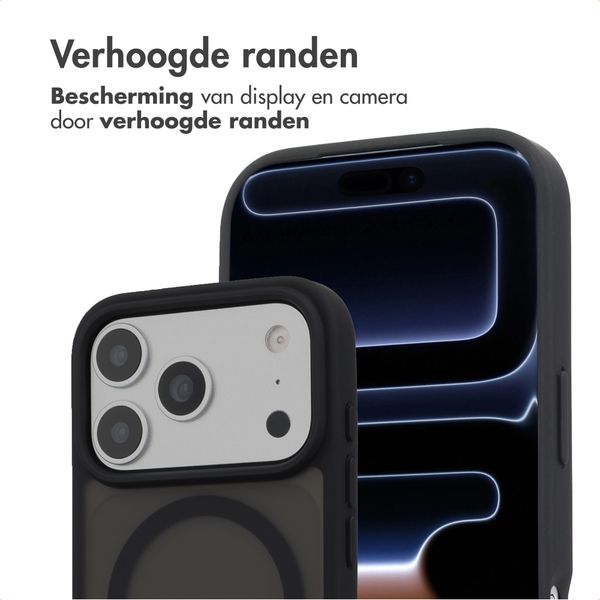 imoshion Color Guard Backcover met MagSafe Apple iPhone 17 Pro - Zwart