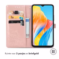 imoshion Mandala Bookcase Oppo A18 / Oppo A38 - Rosé Goud