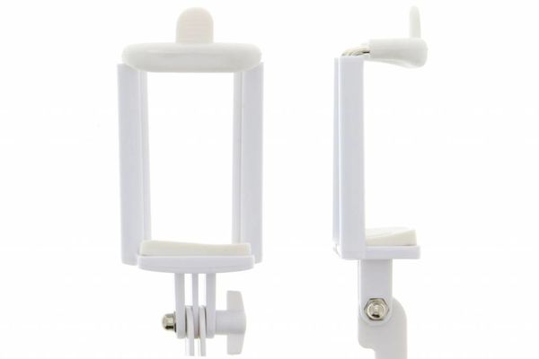 Oranje universele mini selfie stick