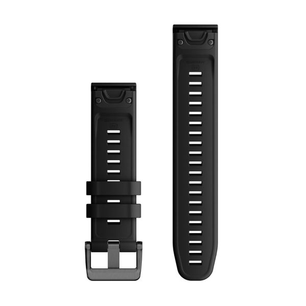 Garmin QuickFit® Siliconen bandje  - Garmin 26 mm aansluiting - Zwart