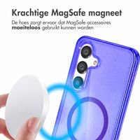 imoshion Sparkle Backcover met MagSafe Samsung Galaxy S25 Plus - Paars