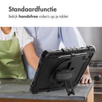 Accezz Rugged Backcover met schouderstrap Lenovo Tab M11 - Zwart