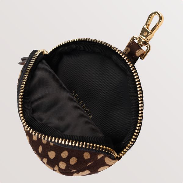 Selencia Nova Real Leather Mini Pouch - Fawn Chic