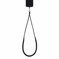 iDeal of Sweden Cord Phone Strap Universal - Telefoonkoord - Universeel - Coal Black