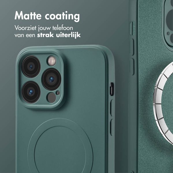 imoshion Color Backcover met MagSafe iPhone 14 Pro - Donkergroen