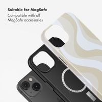 Selencia Vivid Case with MagSafe Apple iPhone 14 - Desert Waves Beige