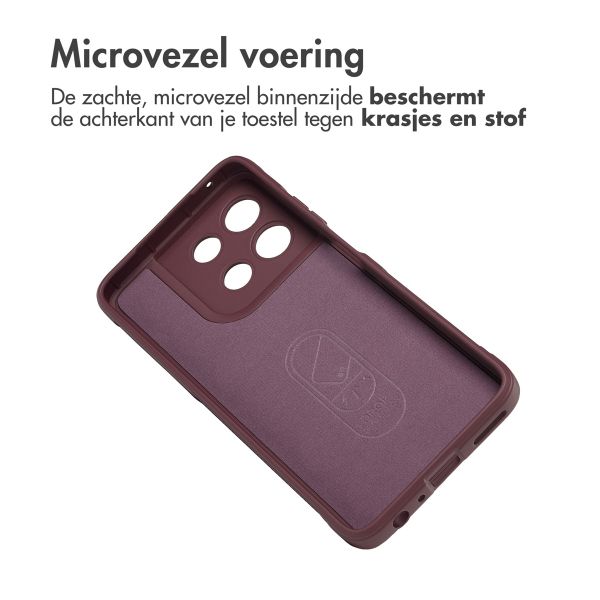 imoshion EasyGrip Backcover Motorola Moto G56 - Aubergine