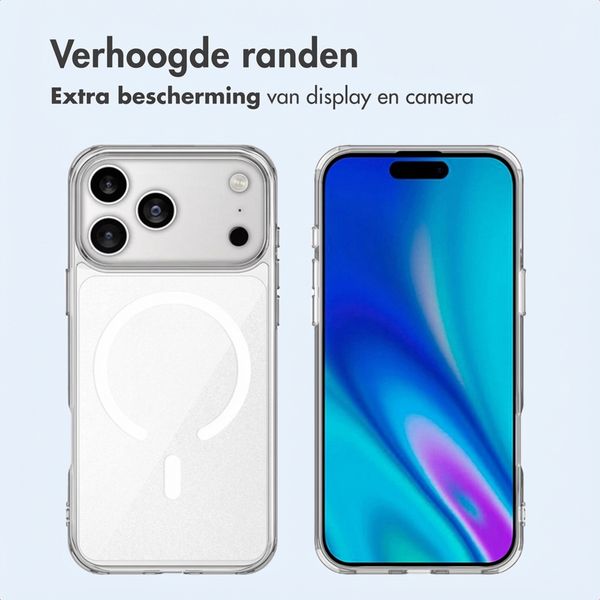 imoshion Protective Backcover met MagSafe Apple iPhone 17 Pro - Transparant