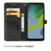 imoshion Mandala Bookcase Motorola Moto E13 - Zwart