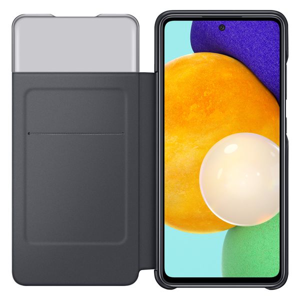 Samsung Originele S View Cover Samsung Galaxy A52(s) (5G/4G) - Zwart