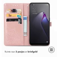 imoshion Mandala Bookcase Oppo Reno 8 5G - Rose Gold