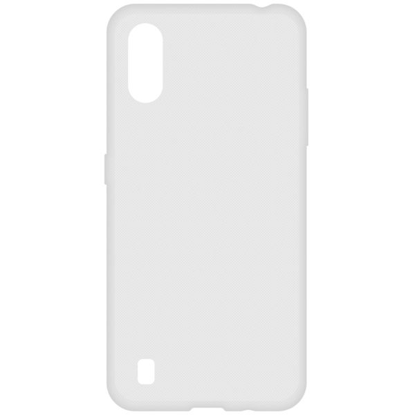 Softcase Backcover Samsung Galaxy A01 - Transparant